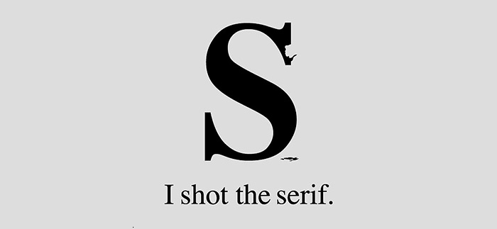 Tipografía Serif